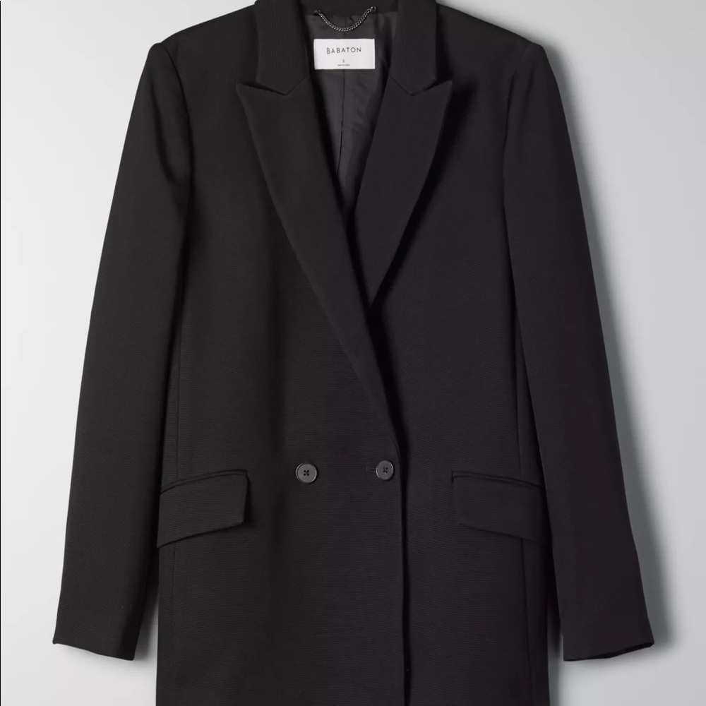 Aritizia Babaton size 6 double breasted blazer loose fit